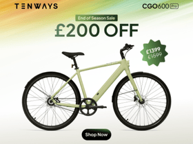 Tenways End of Season Sale: Get Flat £200 OFF on CGO600Pro